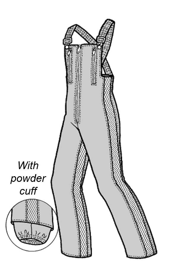 113 – Women's Sugarpine Overall Pattern