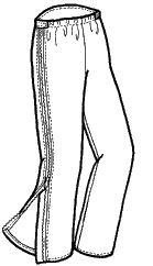 147 – Women's Cascade Powder Pants Pattern
