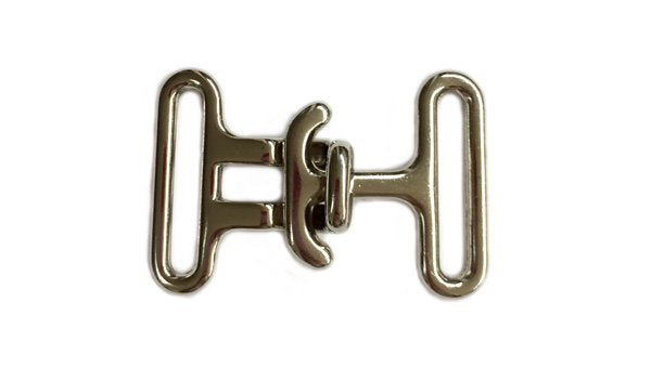 Metallic surcingle on a white background