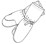 206 – Kid's Overmitts or Insulated Mittens
