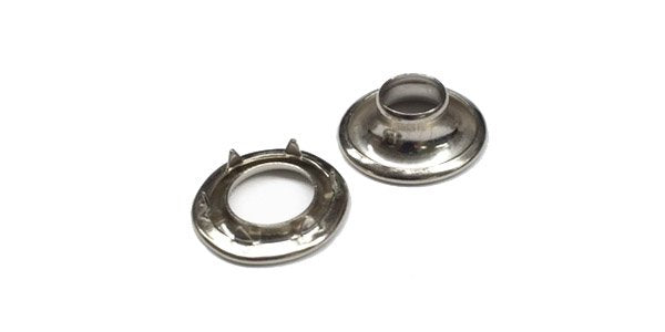 set of nickel spur grommets