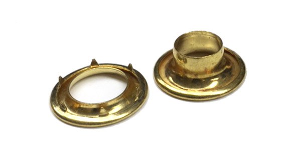 set of nickel spur grommets