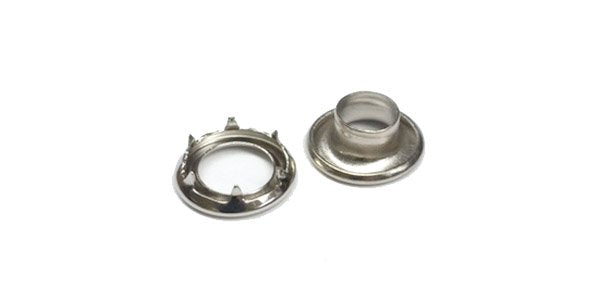 set of nickel spur grommets