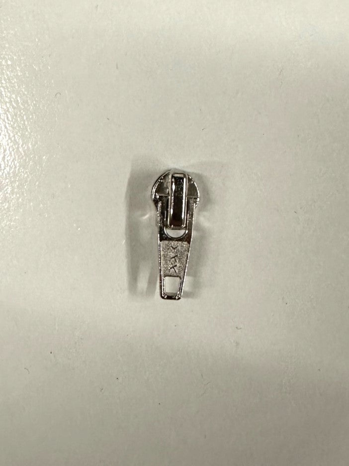 one locking silver coil zipper pull
