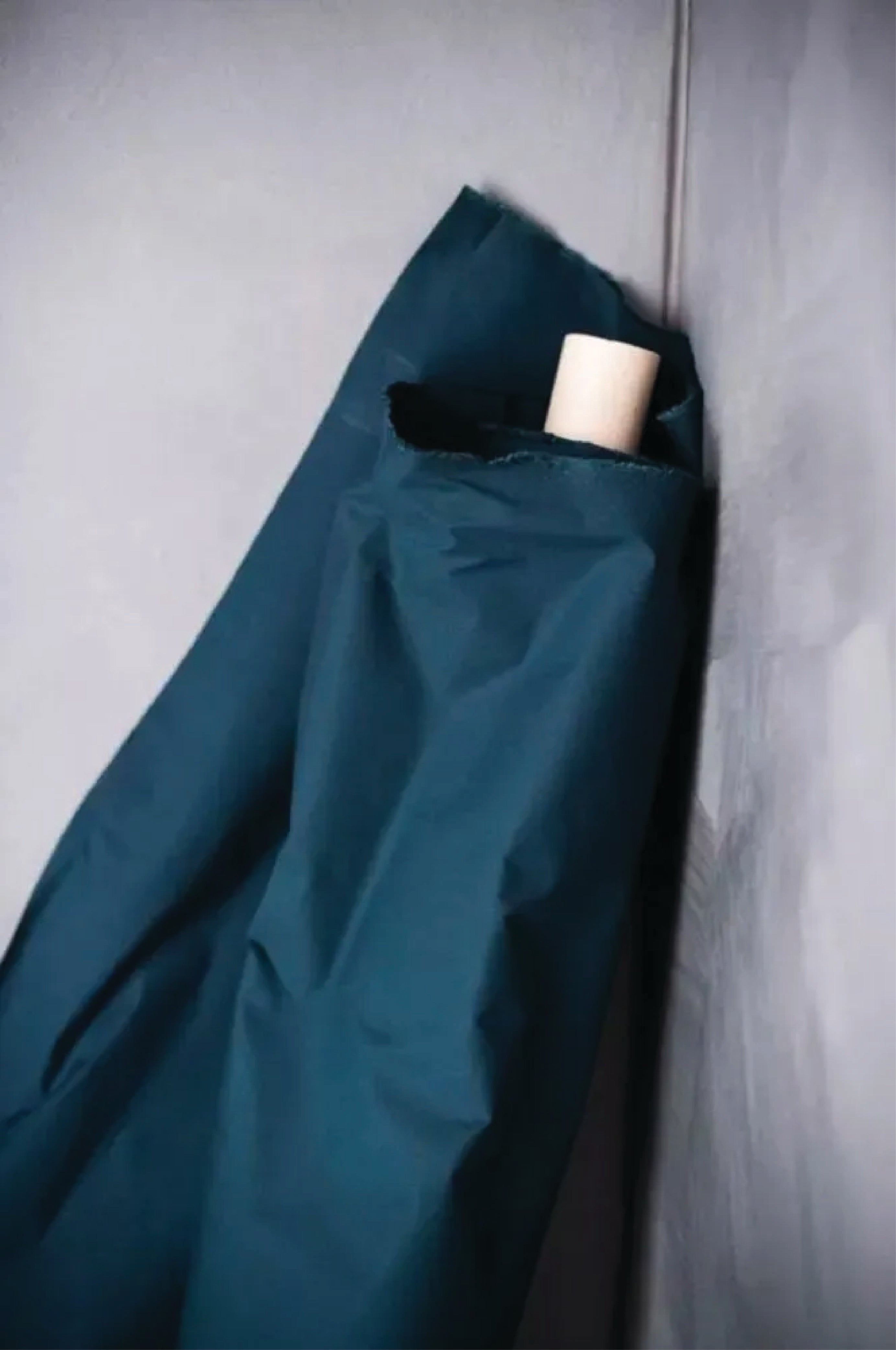 Dry Organic Cotton Oilskin - Midnight