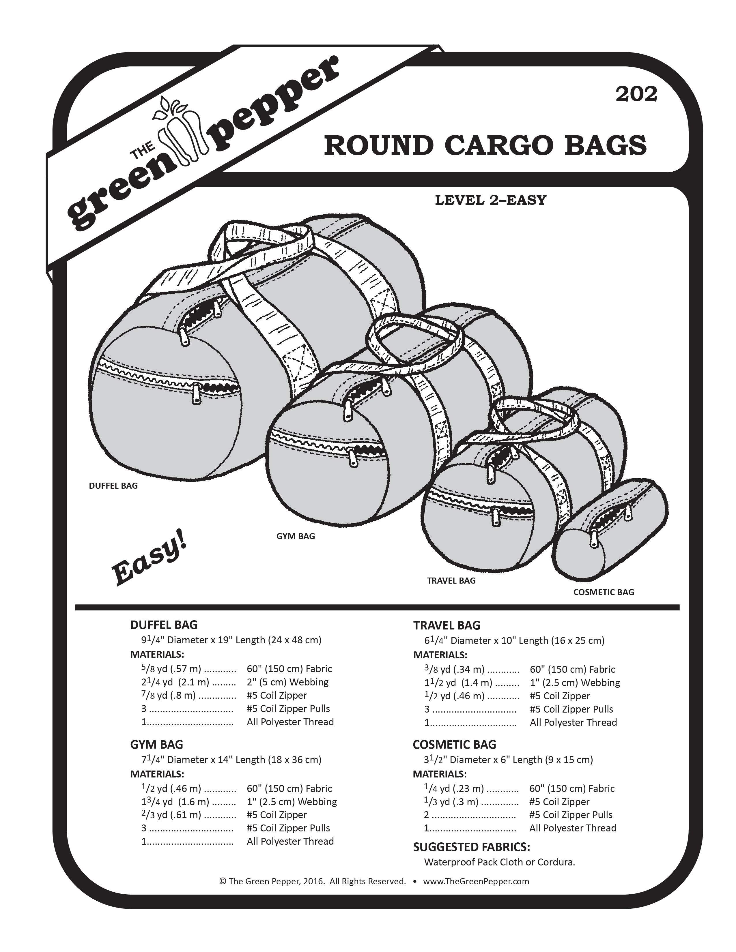 image of the cover for 202 Round Cargo Bags