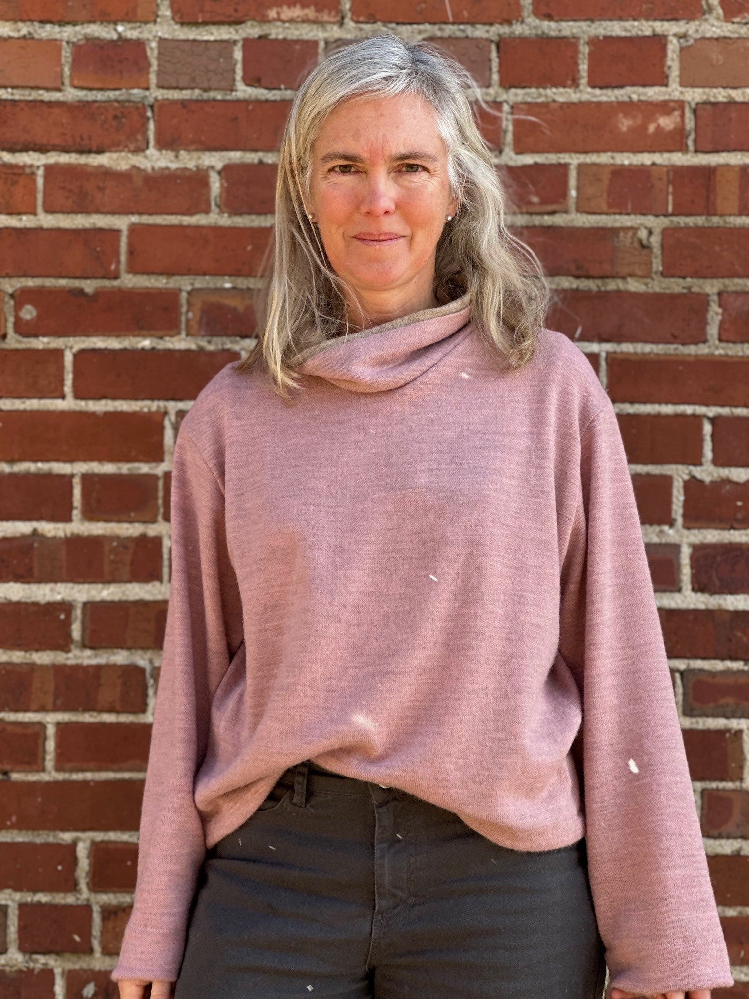 520 – Adult's Mock Turtle Polar Sweater Pattern – The Green Pepper