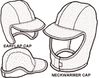 pen and ink drawing of three views of bills cap