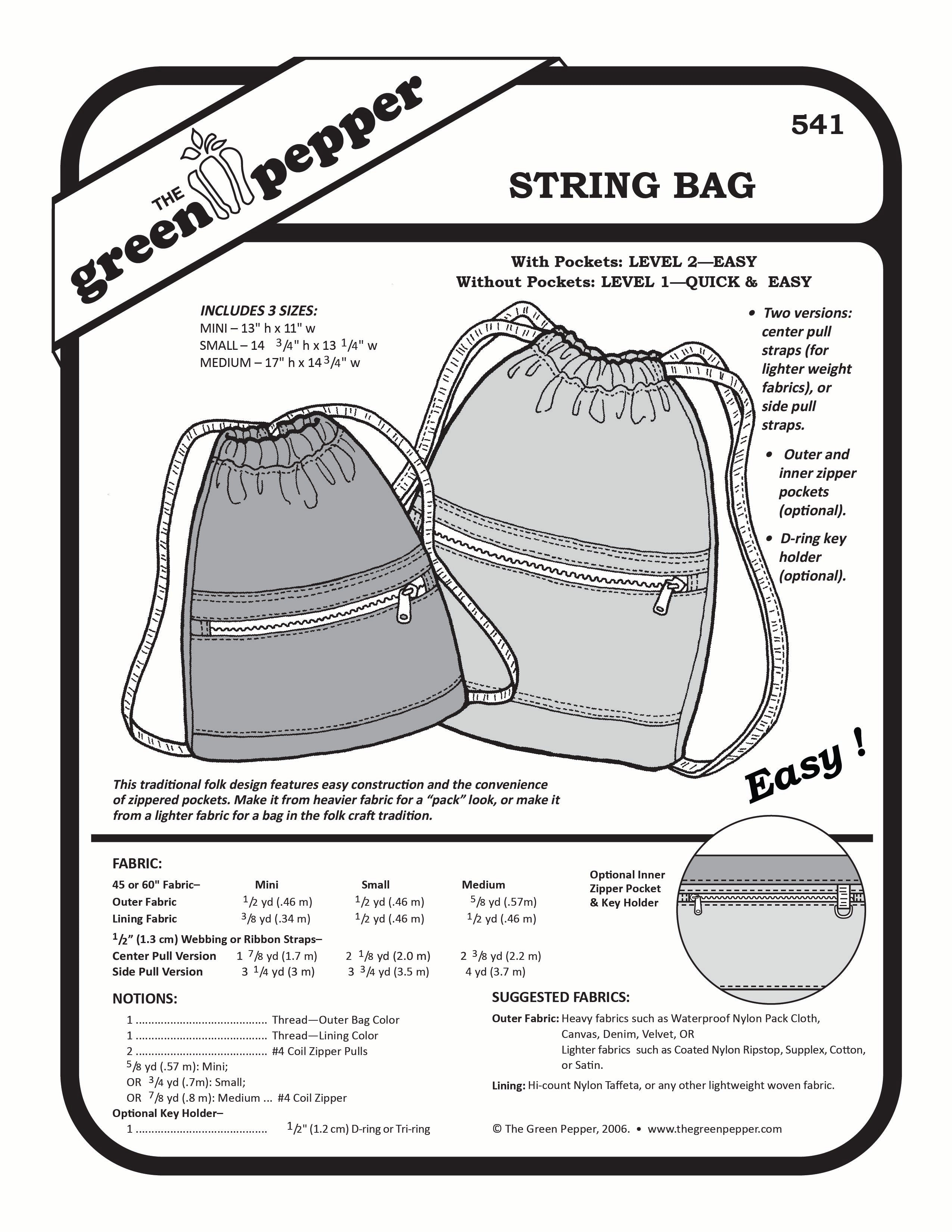 541 – String Bag Pattern