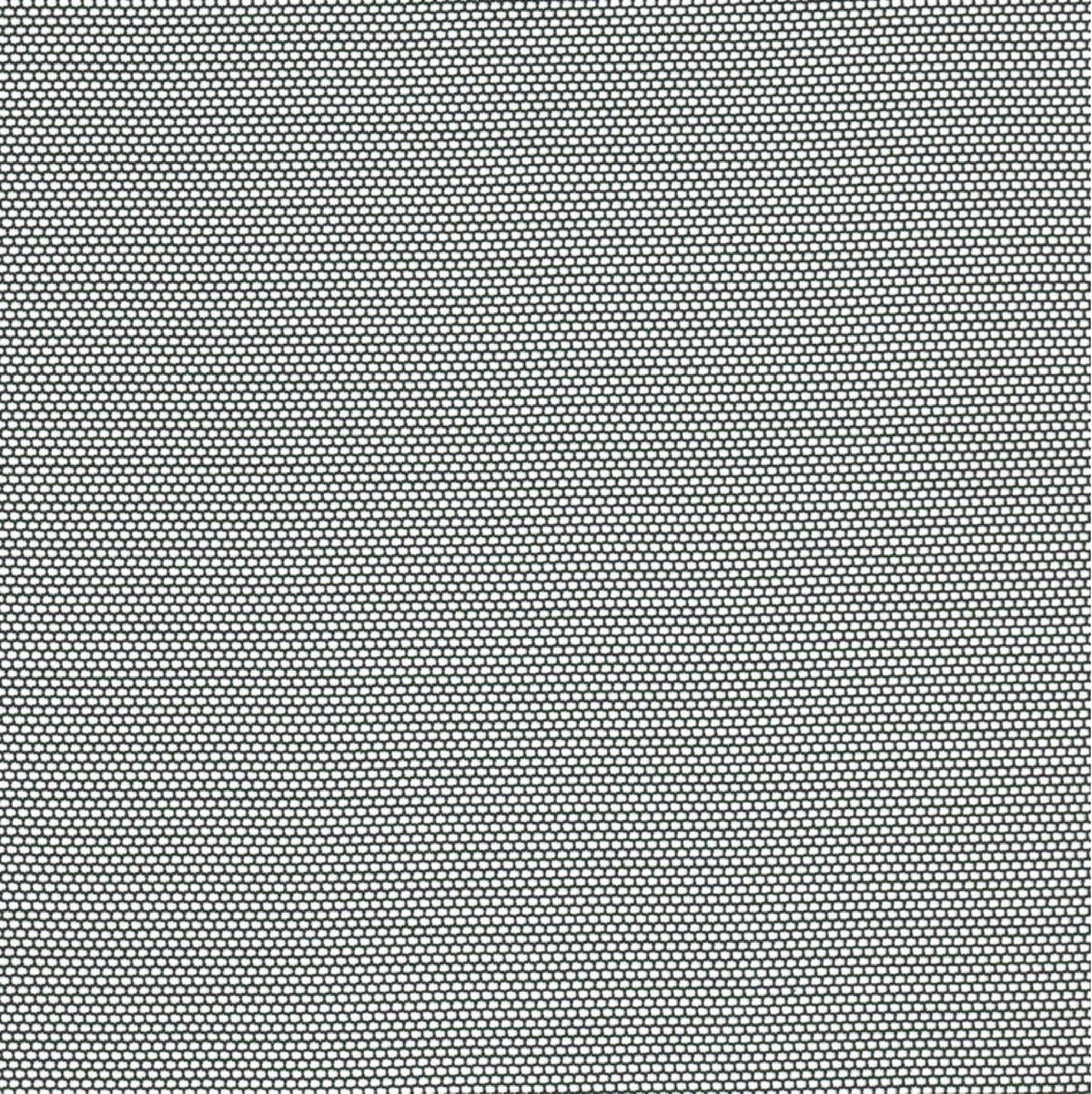 close up of black mesh fabric on a white background