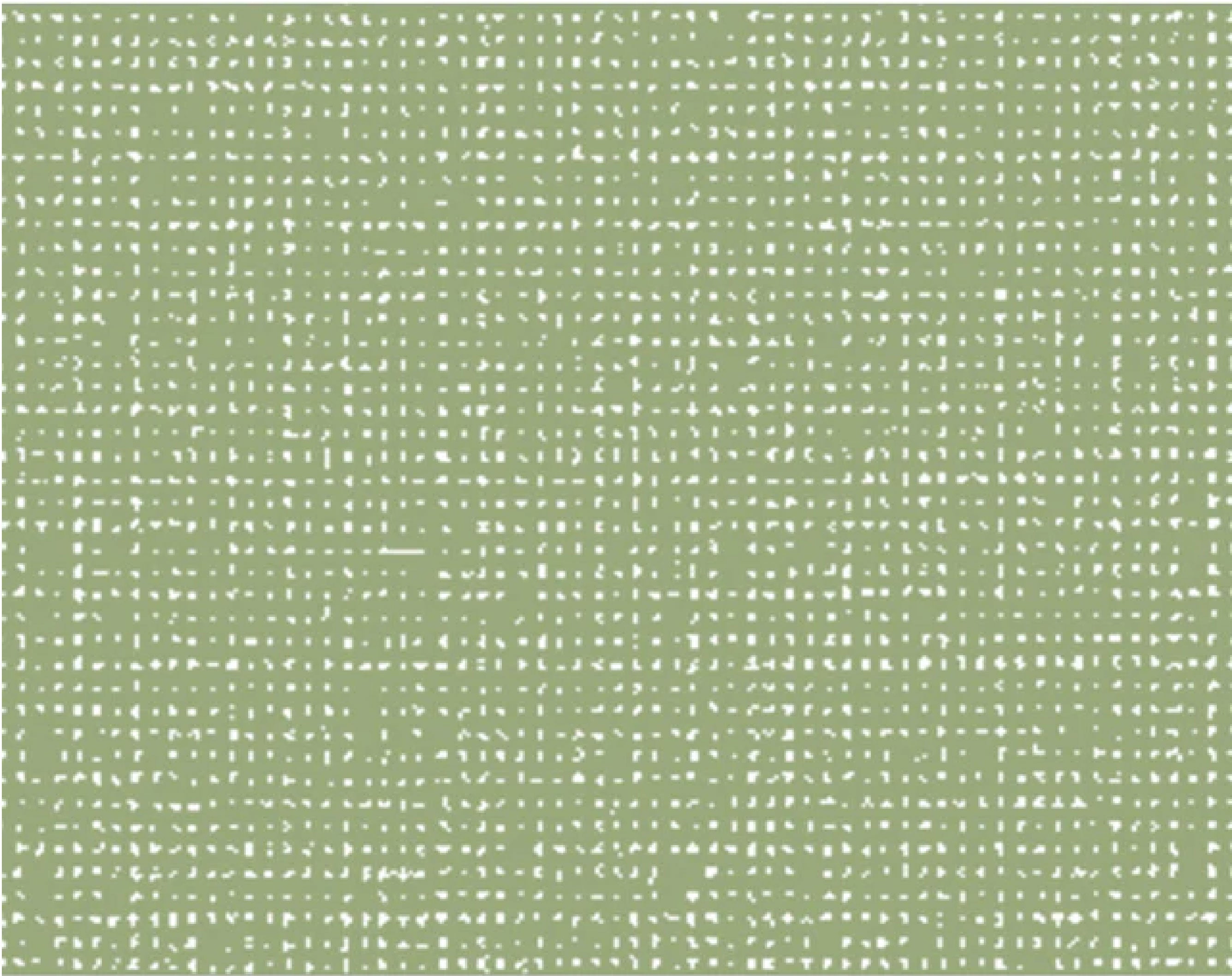 close up of green check laminated cotton fabric