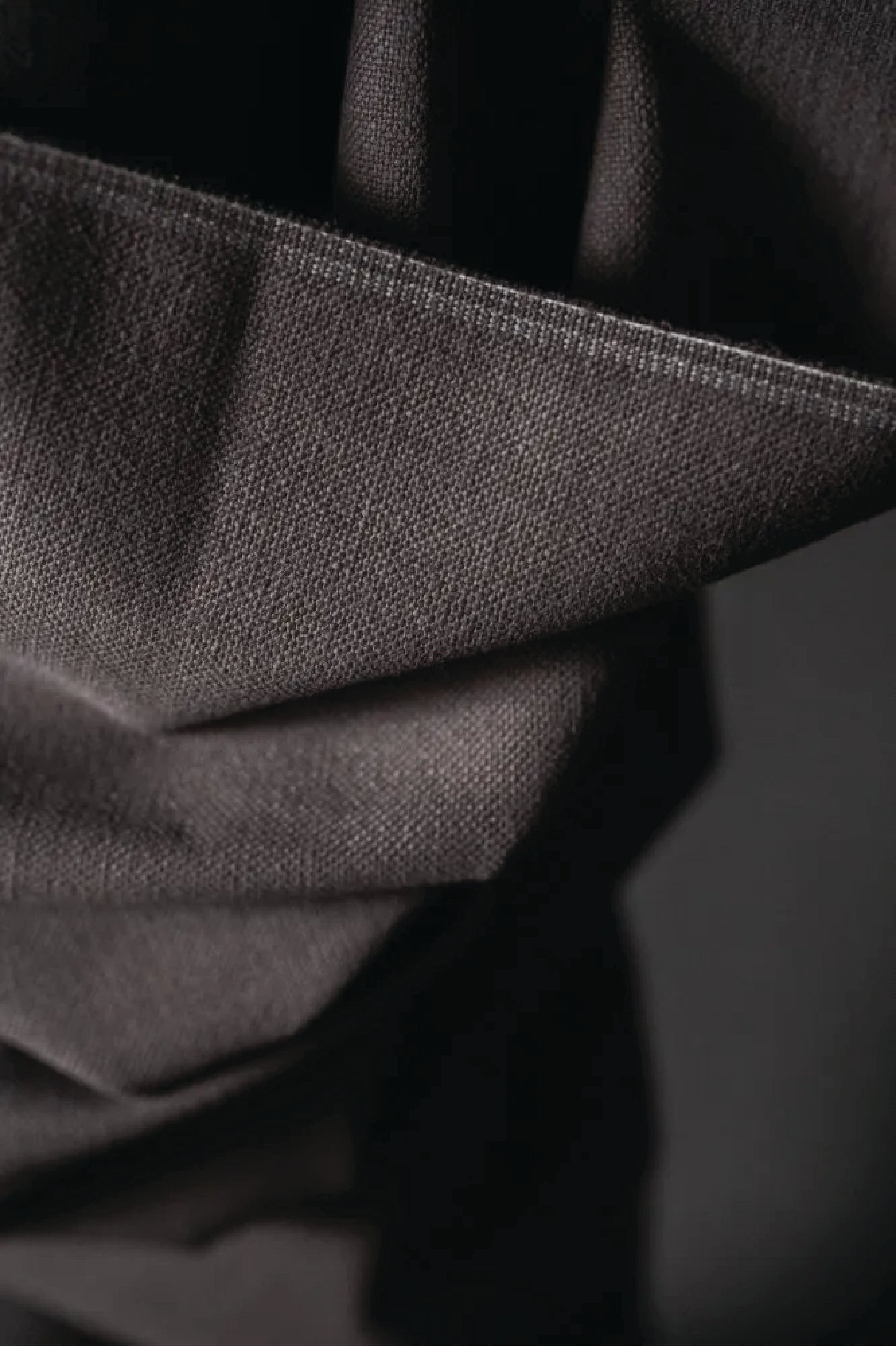 Artisan Heavy Recycled Cotton Canvas - Warm Charcoal